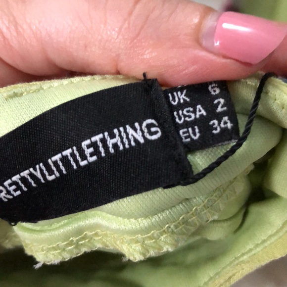 PLT High Neck Green Dress - Picture 11 of 11